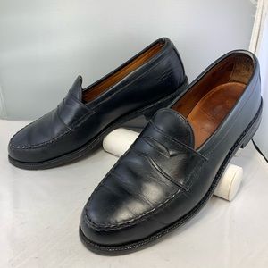 Allen Edmonds Patriot Black Leather Penny Loafer